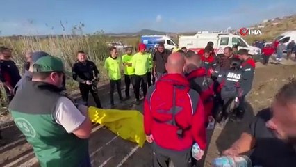 Foça’da sel sularına kapılan şahsın cansız bedeni bulundu