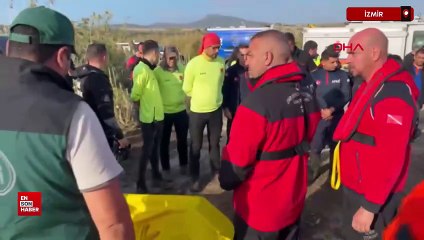 Foça’da selde kaybolan kişinin cesedi bulundu