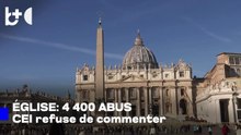 Grave dans l'Église catholique : plus de 4400 personnes abusées par des prêtres