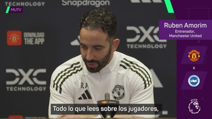 Amorim: "Bruno Fernandes es un gran líder"