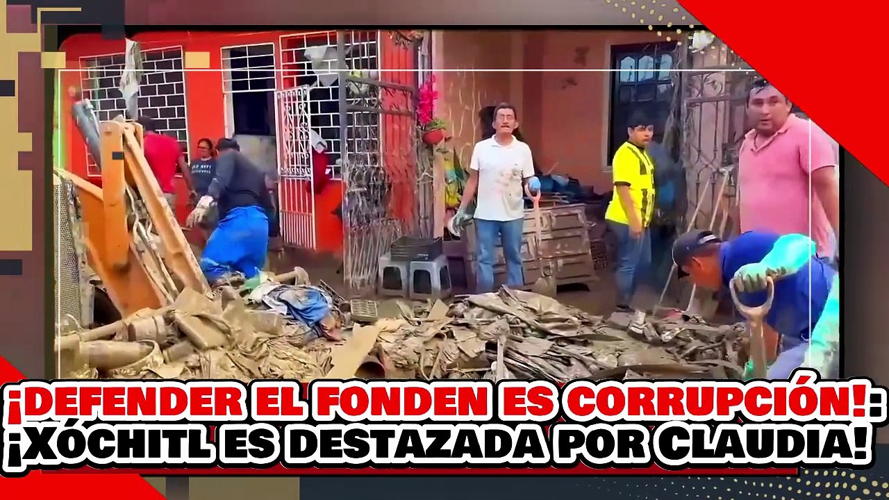 🔥🚨¡DEFENDER EL FONDEN ES DEFENDER LA CORRUPCIÓN! ¡XÓCHITL es DESPEDAZADA por la PRESIDENTA CLAUDIA!