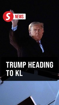 Asean summit: Trump departs for Malaysia in his longest trip outside of US