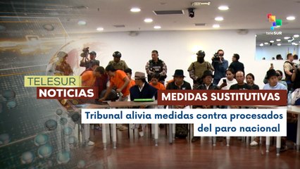 Tribunal de Ecuador dicta medidas sustitutivas para 11 de "Los 12 de Otavalo"