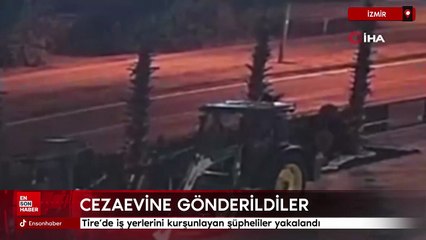 Tire'de iş yerlerini kurşunlayan şüpheliler yakalandı