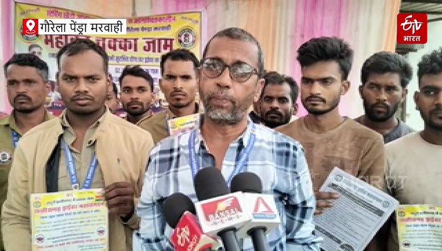 छत्तीसगढ़ में ड्राइवर महासंघ की हड़ताल, नौ सूत्रीय मांगों को लेकर चक्काजाम, आम जनता परेशान