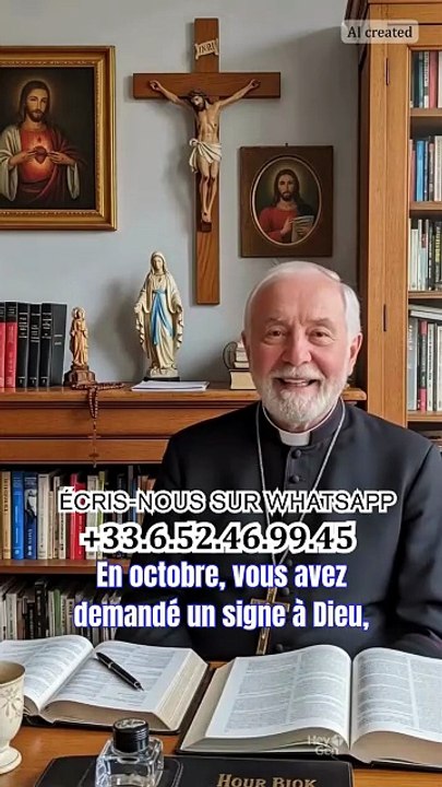 En Octobre vous avez demandé un signe à Dieu – le voici maintenant.