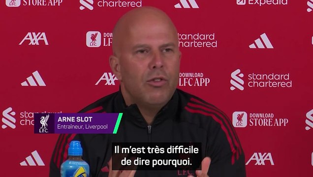 Slot pas inquiet du manque d'efficacité de Salah
