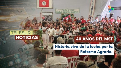Movimiento Sin Tierra celebra 40 años de lucha y esperanza por la Reforma Agraria