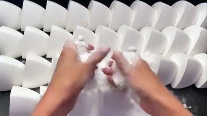 Soda Chalk Crushing Asmr
