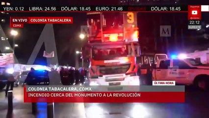 Incendio en mediaciones del Monumento de la Revolución | Elisa Alanís, 24 de octubre de 2025