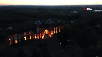 Tarihi miras ışıl ışıl! Karaağaç Garı geceleri büyülüyor