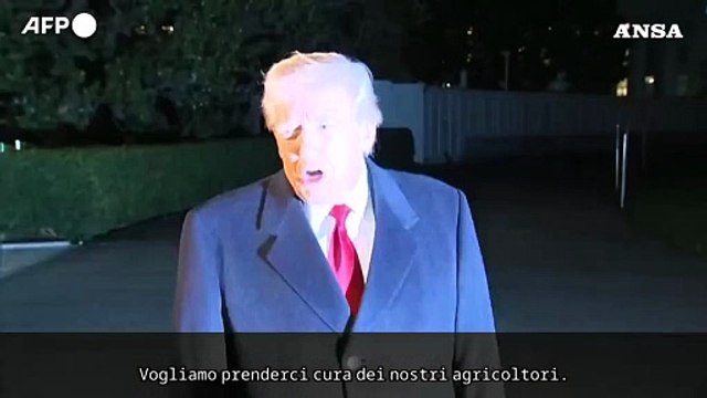 Trump parte per l'Asia dove vedra' Xi Jinping, in Corea del Sud