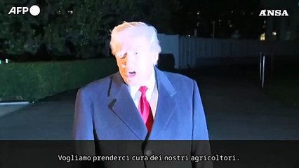 Trump parte per l'Asia dove vedra' Xi Jinping, in Corea del Sud