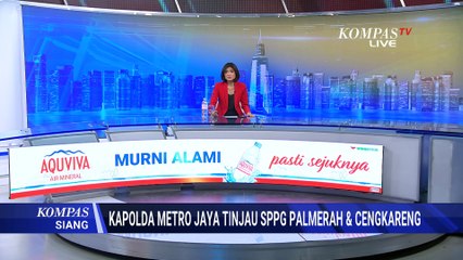 Kapolda Metro Jaya Tinjau Kesiapan SPPG di Palmerah dan Cengkareng | KOMPAS SIANG