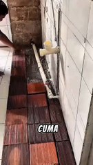 Transformasi Dapur Sederhana Jadi Mewah Ala Marmer | Kitchen Makeover Low Budget 😍