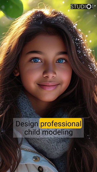How to Design a Professional Child Modeling Portfolio - Studio 1