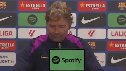 Rueda de prensa de Marcus Sorg en la previa de El Clásico