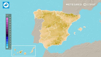 LLuvias abundantes en España