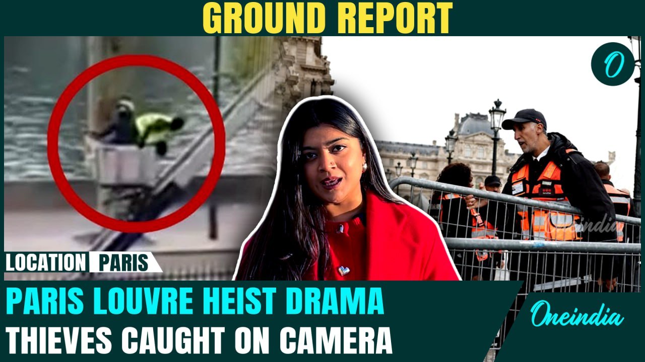Paris Louvre Heist: €88 Million Crown Jewels Stolen in Broad Daylight | Thieves Caught on Camera