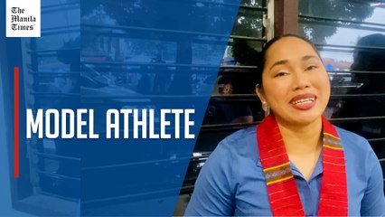 Olympic weightlifter Hidilyn Diaz honored to be part of Batang Pinoy opening