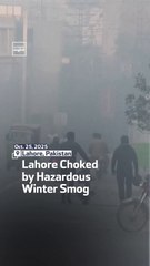 Lahore Choked By Hazardous Winter Smog