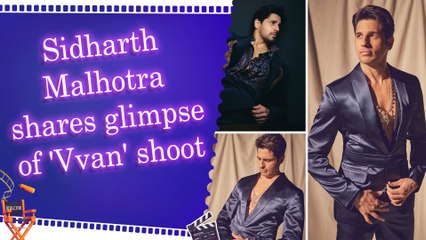 Sidharth Malhotra heads for an early morning shoot for 'Vvan: Force of the Forest'