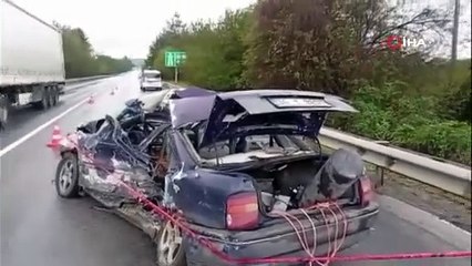 Bir kişinin öldüğü kazaya karışan otobüs sürücüsü gözaltına alındı