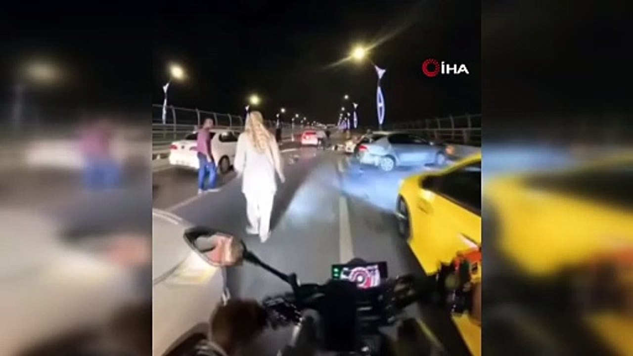 köprü üzerinde zincirleme kaza: 4 kişi yaralandı