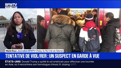 Tentative de viol dans le RER C: un suspect a été interpellé et placé en garde à vue