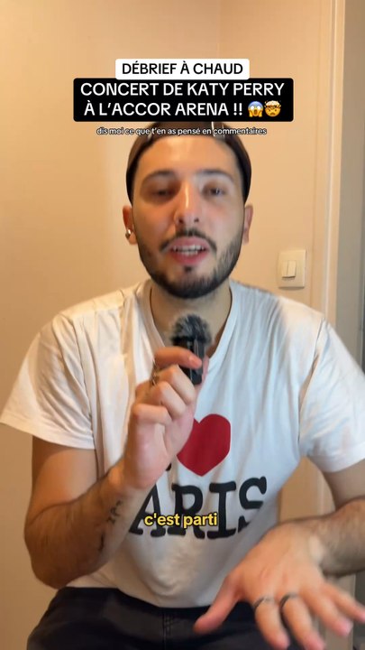 Débrief à chaud concert de Katy Perry à l’Accor Arena 😱🤯