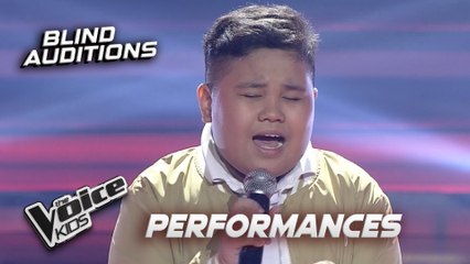 The Voice Kids Philippines: Nicollo Guttierez's COMFORT performance in 'Natutulog Ba Ang Diyos'! | Blind Auditions