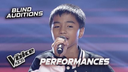 The Voice Kids Philippines: Carl Caringal's grateful singing in 'Salamat'! | Blind Auditions