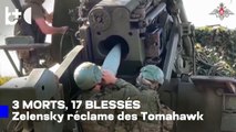 3 morts et 17 blessés dans des attaques russes en Ukraine