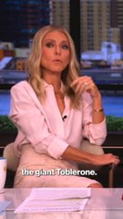 Kelly Ripa Thinks There's Something "So Seductive" About A Giant Toblerone Bar