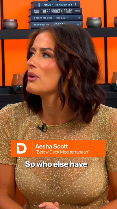 'Below Deck Med's Aesha Scott Reveals Her Biggest Celebrity Sighting While Yachting