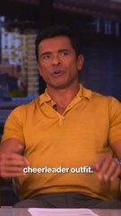 Mark Consuelos Cleverly Plots To Get NFL Cheerleaders In The 'Live' Studio