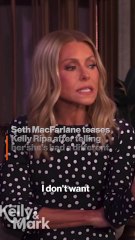 Seth MacFarlane Ribs Kelly Ripa For Having Different Co-Hosts "Every Time" He's On 'Live'