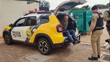 Homem é detido por agressão física após invadir residência da ex-namorada no bairro Esmeralda