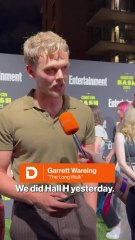 'The Long Walk' Star Garrett Wareing Reacts To Blacked Out Footage At SDCC 2025