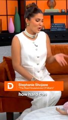 'Real Housewives Of Miami' Star Stephanie Shojaee Changes A Diaper For The First Time