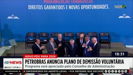 Petrobras anuncia plano de demissão voluntária para 2026