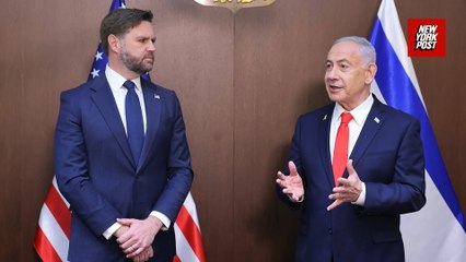 Netanyahu praises 'unmatched alliance' with the US as he welcomes JD Vance to Jerusalem