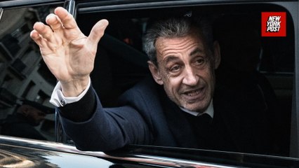 Former French President Nicolas Sarkozy jailed in five-year prison sentence