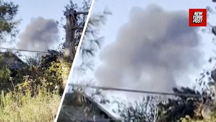 Smoke rises after small plane crash in Michigan, killing at least three