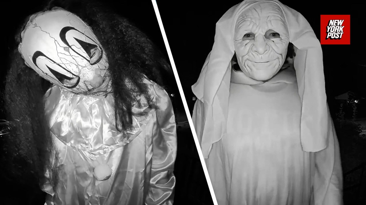 Halloween horror: Masked trio torments family, tries breaking Into Virginia home
