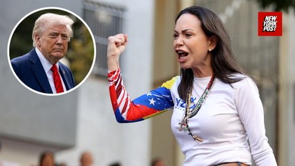 Nobel Peace Prize Winner, Venezuelan Opposition Leader Maria Corina Machado Dedicates Award to Trump