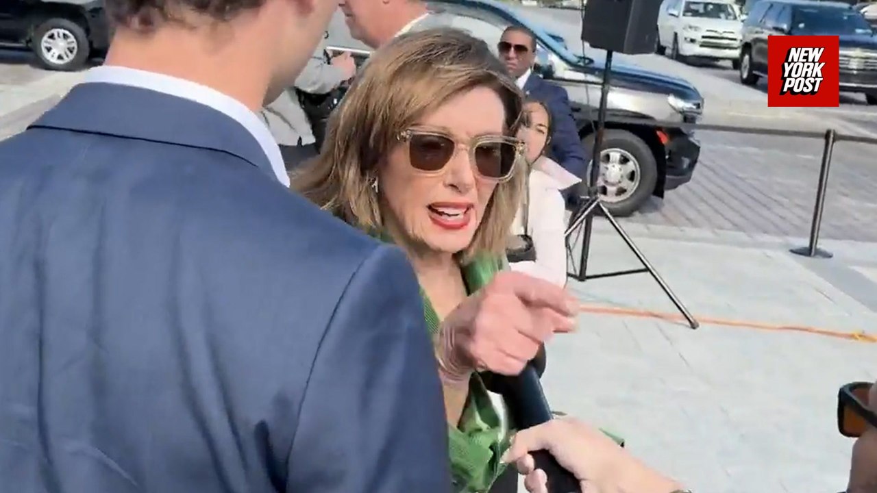 Nancy Pelosi snaps at reporter asking about Capitol riot: 'Shut up'