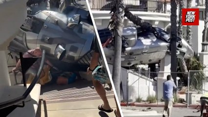 Witness rush to aid victims of Huntington Beach helicopter crash