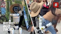 Who's behind 'Rizzbot'? TikTok's rude robot hits NYC | Weird But True