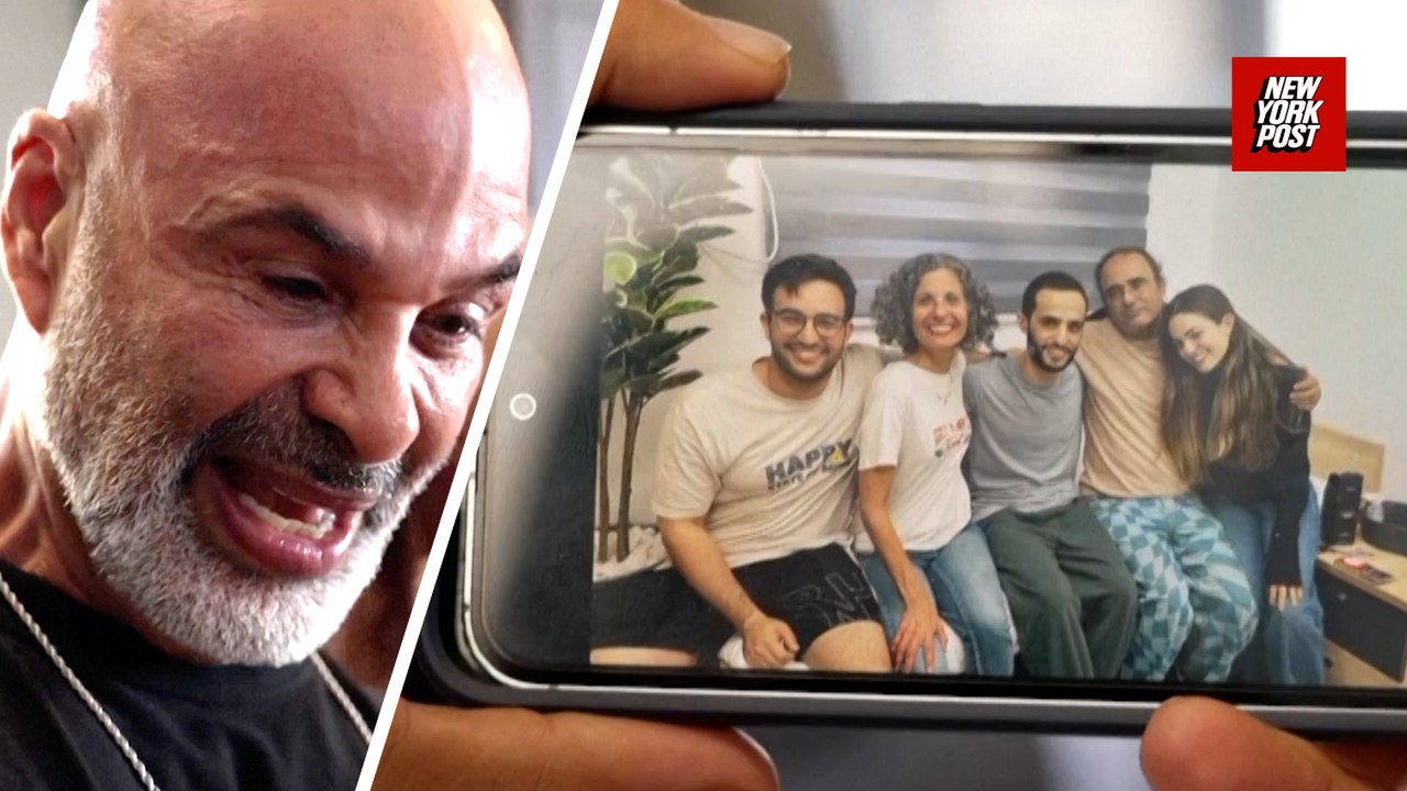 Emotional reunion: Family of freed hostage Nimrod Cohen celebrates his release from Gaza